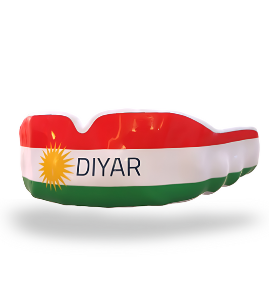 Kurdistan Flagge - Maßgefertigter Mundschutz mit Abdruckset
